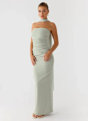 Libra Maxi Dress - Pastel Sage